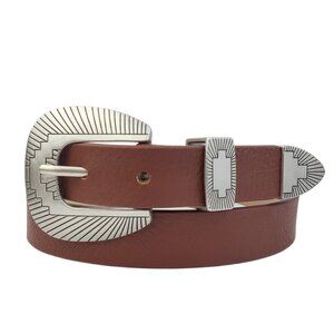 Silver Navajo-Inspired Belt
